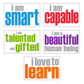 Inspired Minds Self-Esteem Posters, PK5 52351